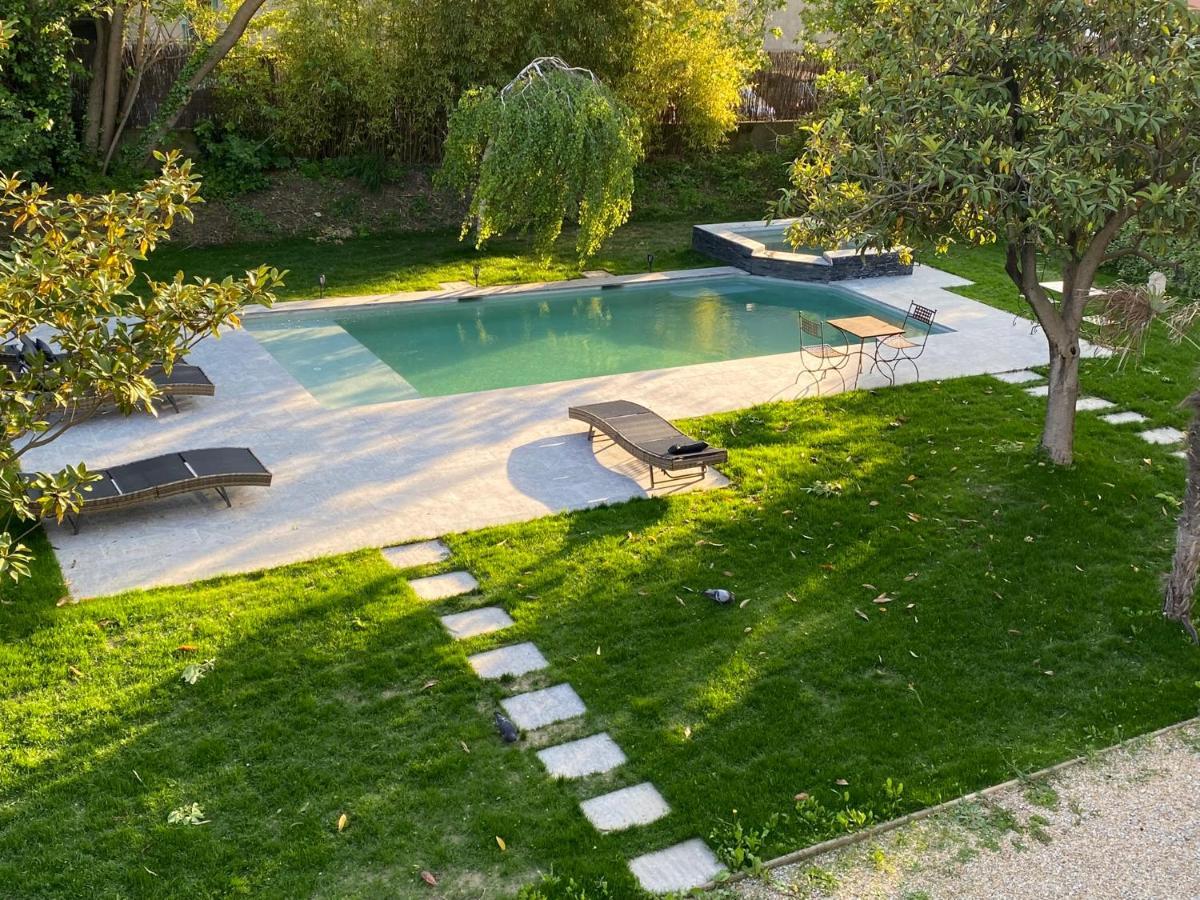 Demeure Saint Louis Historic Manor, City 700M, Parking,A C,Clim,Wifi, Heated Pool, City View 카르카손 외부 사진