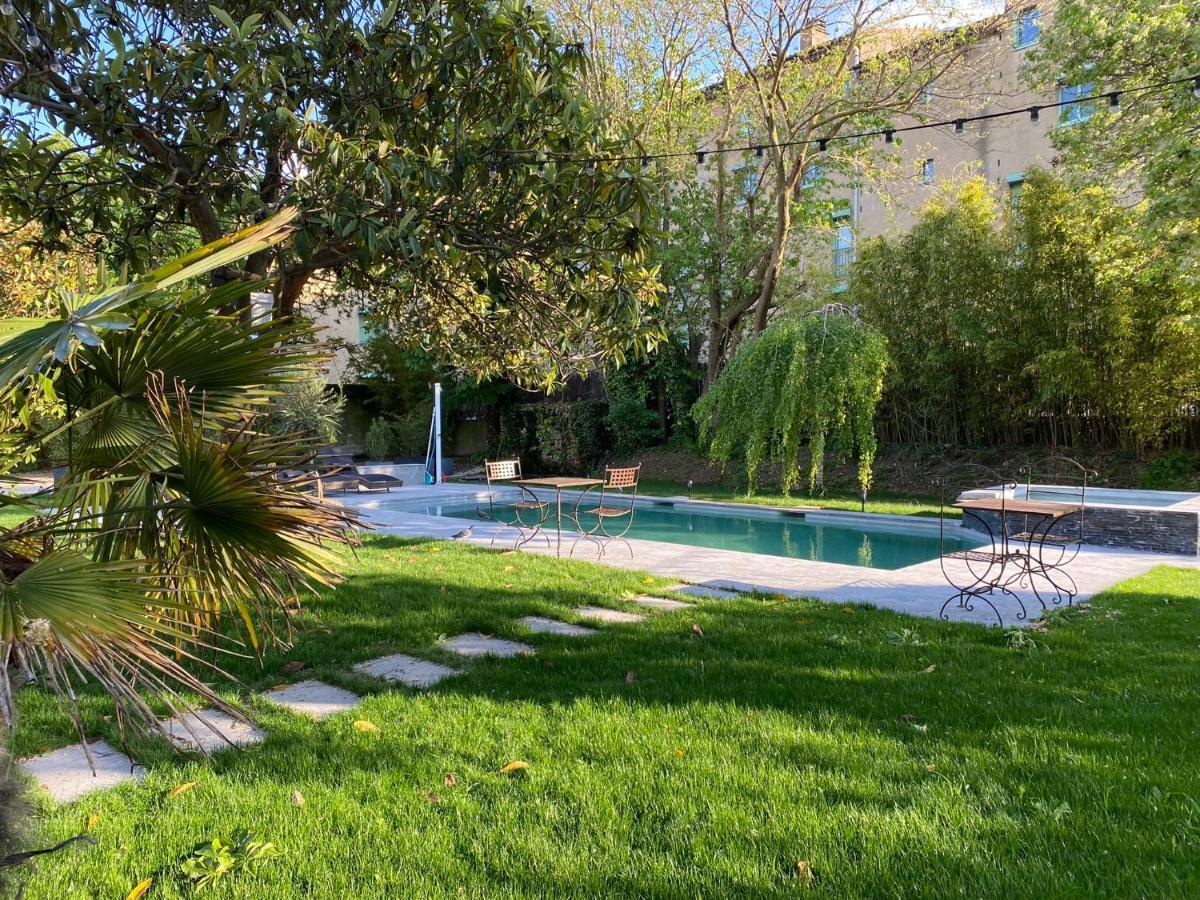 Demeure Saint Louis Historic Manor, City 700M, Parking,A C,Clim,Wifi, Heated Pool, City View 카르카손 외부 사진