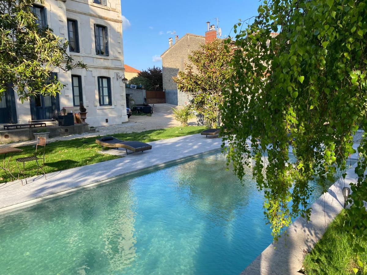 Demeure Saint Louis Historic Manor, City 700M, Parking,A C,Clim,Wifi, Heated Pool, City View 카르카손 외부 사진