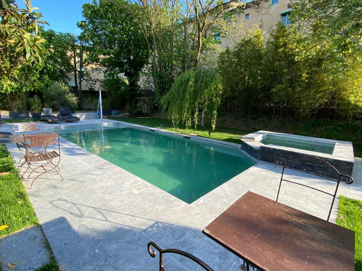 Demeure Saint Louis Historic Manor, City 700M, Parking,A C,Clim,Wifi, Heated Pool, City View 카르카손 외부 사진