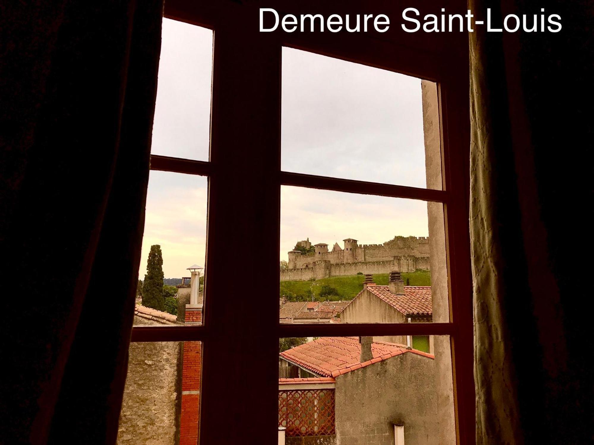 Demeure Saint Louis Historic Manor, City 700M, Parking,A C,Clim,Wifi, Heated Pool, City View 카르카손 외부 사진